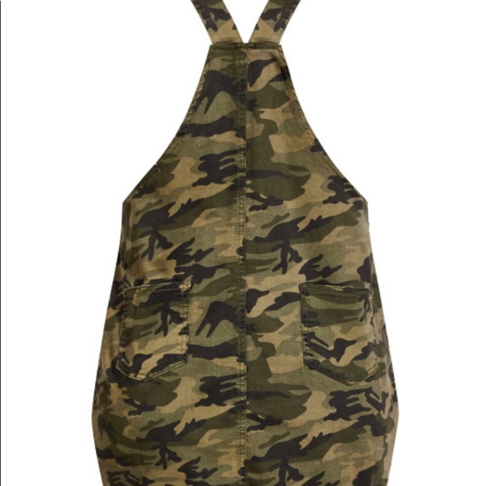 Pinafore sexy camo dress camo worn once